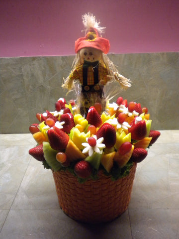 Autumn Greetings Sweet Fruit Arrangement