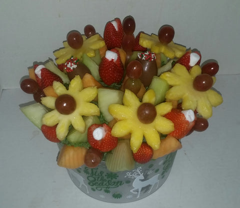 Holiday Custom Easy Pickins Fruit Arrangement