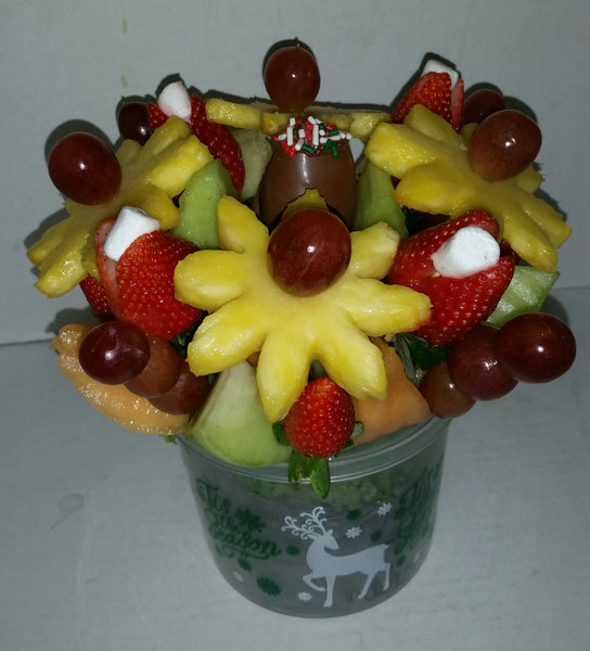 Holiday Easy Pickins fruit arrangement