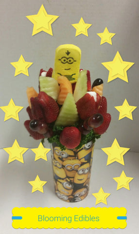 Fruit Arrangements One In A Minion Blooming Edibles
