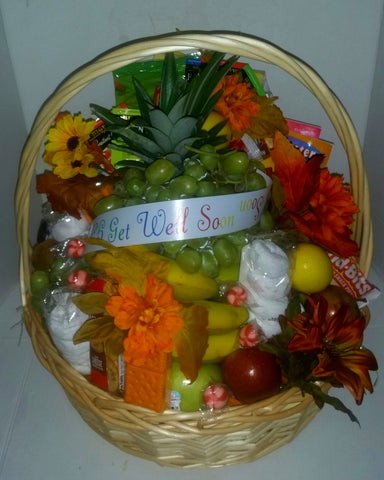 Whole Fruit Basket Get Well